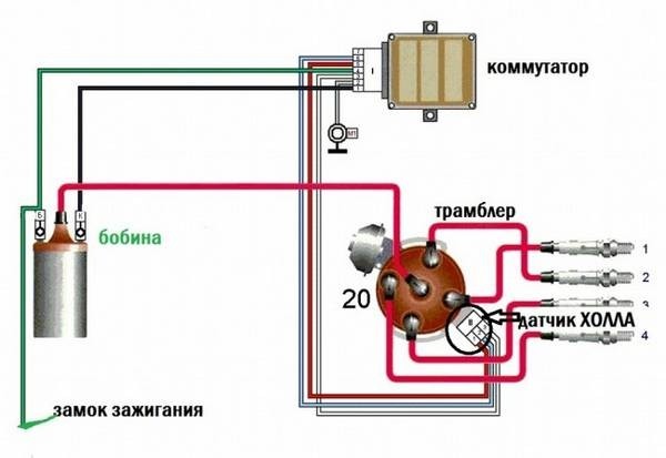 Установка бесконтактного зажигания для ВАЗ-2106