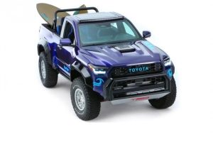 Toyota экспериментирует: батарейный Hilux, 4Runner Surf и Prado-пикап