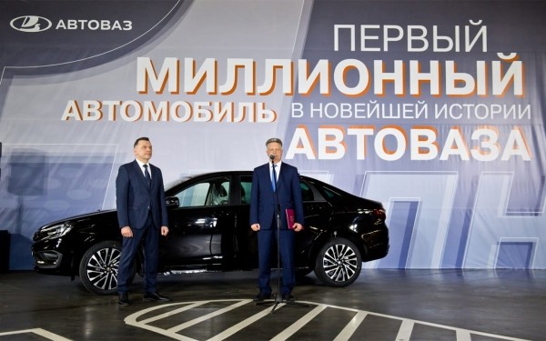 
АвтоВАЗ выпустил 1 млн автомобилей после ухода Renault
