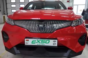 Geely Coolray превратился в электромобиль Belgee EX50