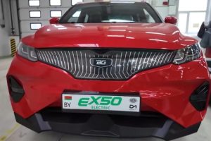 Belgee показал обновленный EX50. Он не похож на Geely