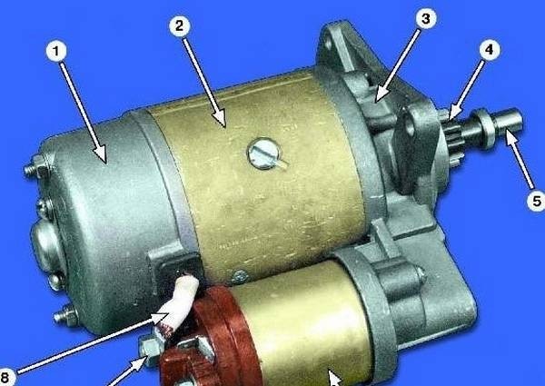 Замена стартера на автомобилях ВАЗ
